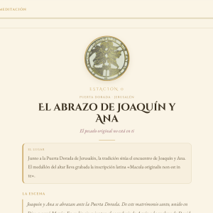 Ahora, puedes hacer el Via Matris on line